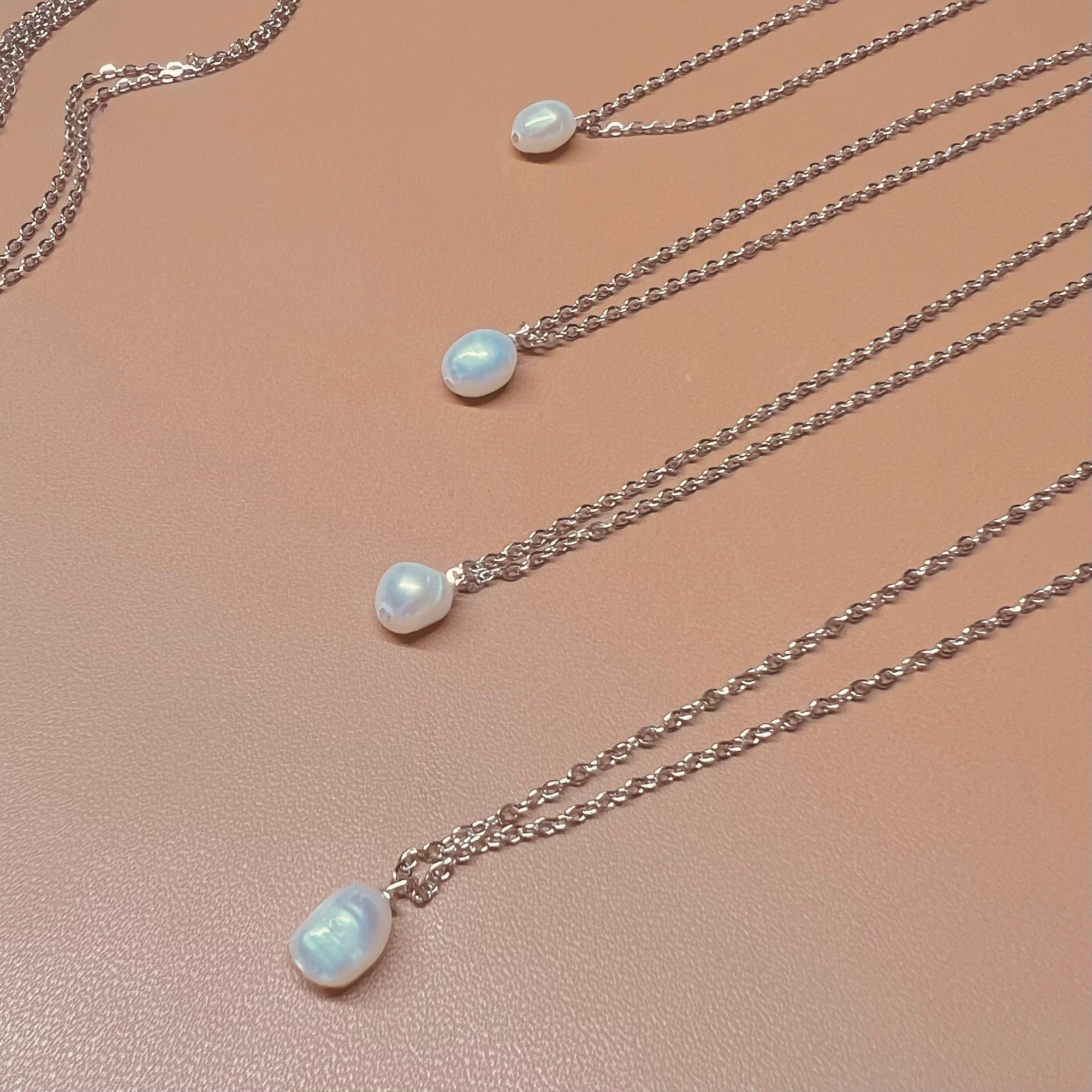 Free Baroque Pearl Necklace - Minimalist - Akuna Pearls