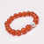 Freshwater Pearl & Natural Stone Bracelet - Carnelian - Akuna Pearls