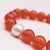 Freshwater Pearl & Natural Stone Bracelet - Carnelian - Akuna Pearls