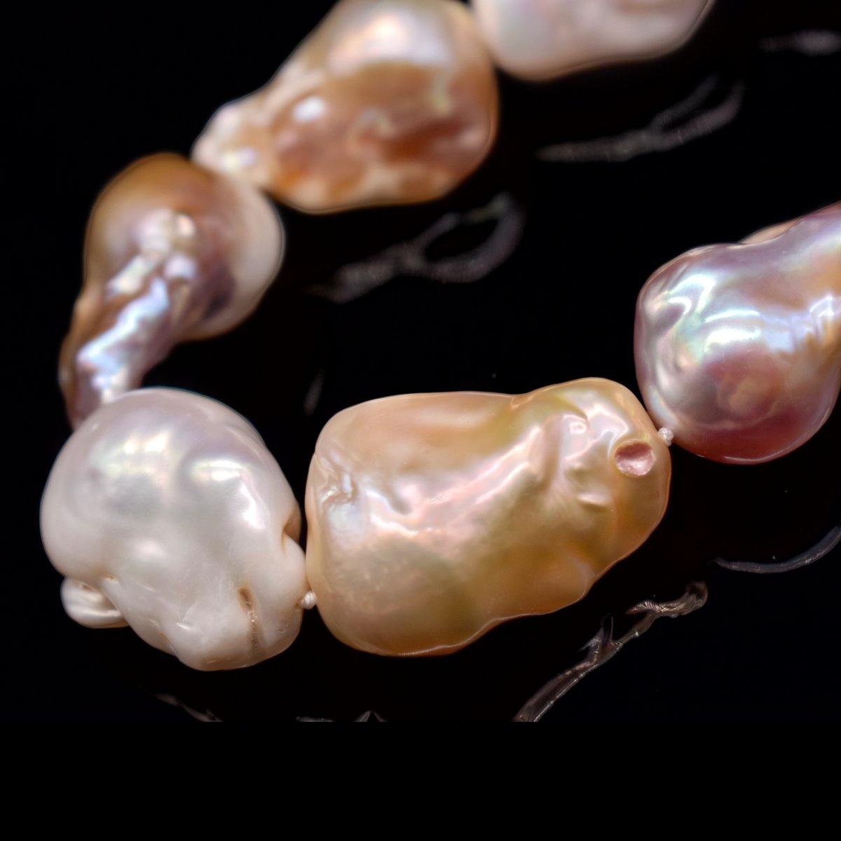 Baroque Pearl Classic Necklace - Elora - Akuna Pearls