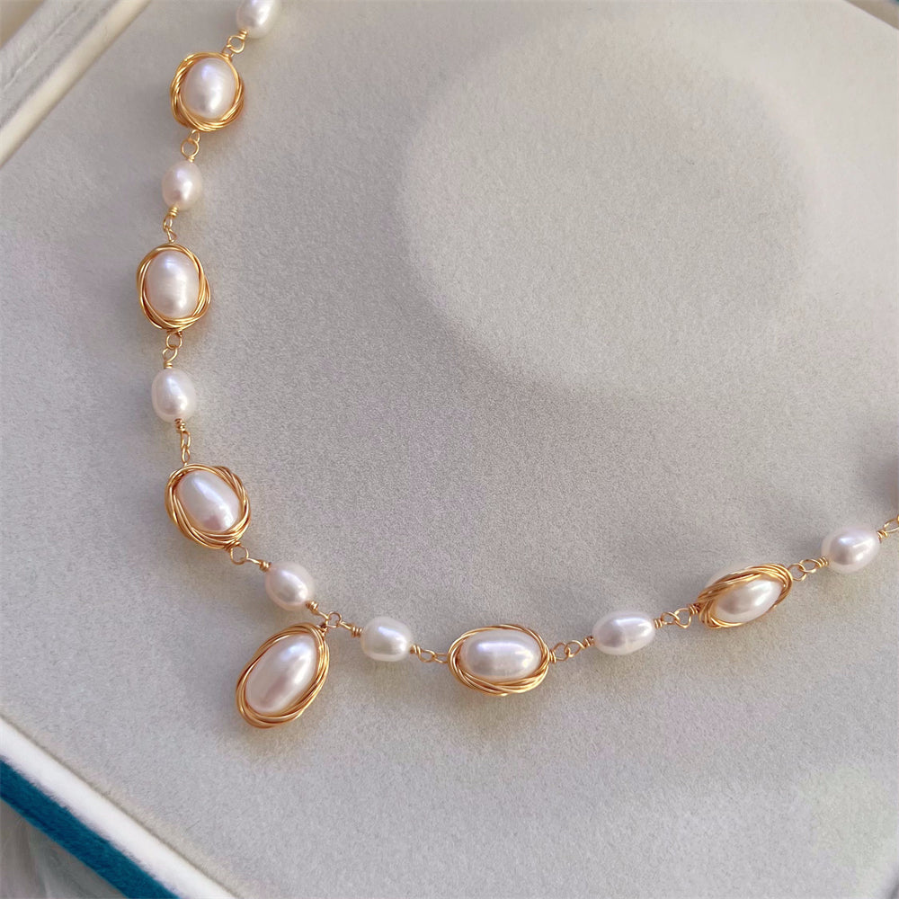 Freshwater Pearl Necklace - Viggo - Akuna Pearls