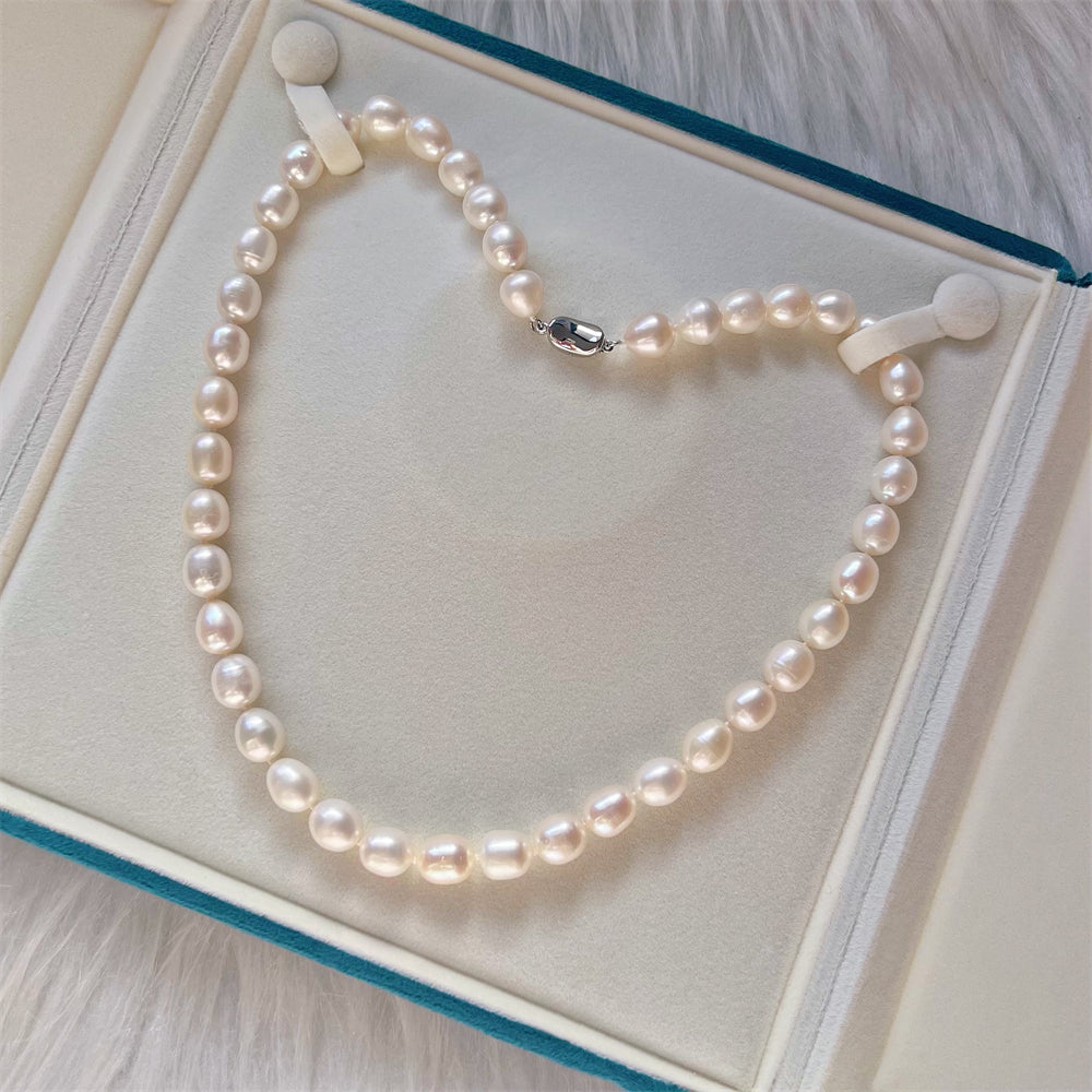 Classic Freshwater Pearl Necklace - Evelyn - Akuna Pearls