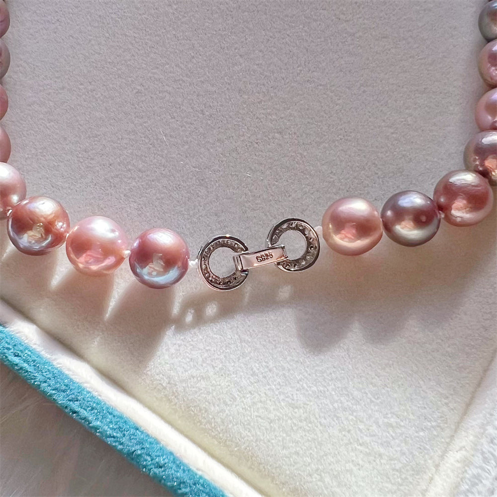 Classic Baroque Pearl Necklace - Scarlett - Akuna Pearls