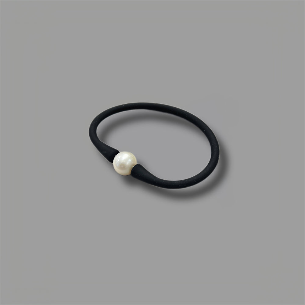 Freshwater Pearl Silicone Bracelet - Winnie - Akuna Pearls