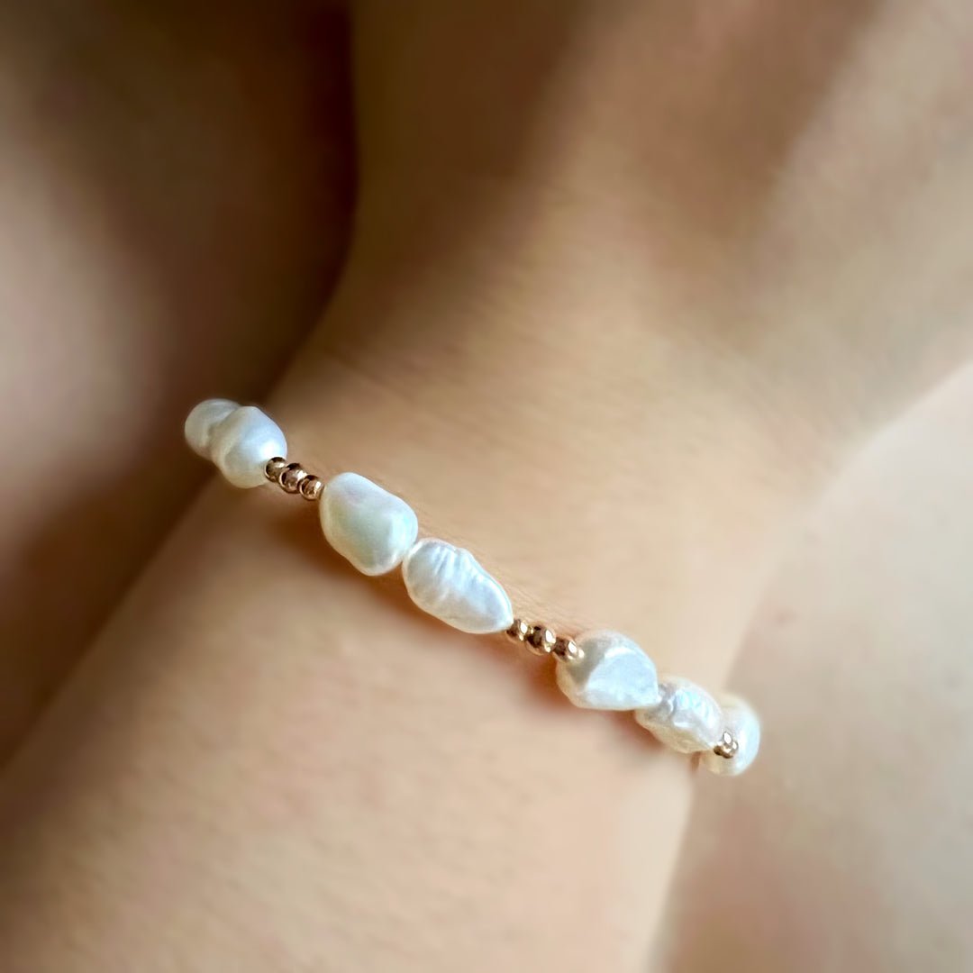 Baroque Pearl Bracelet - Gelsey - Akuna Pearls