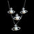 Freshwater Pearl Necklace, Earrings and Ring Gift Set - Orla - Akuna Pearls