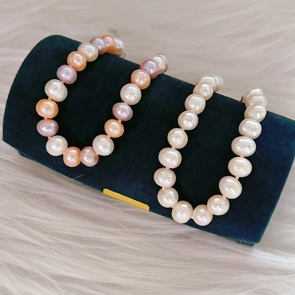 Freshwater Pearl Bracelet - Ianthina - Akuna Pearls