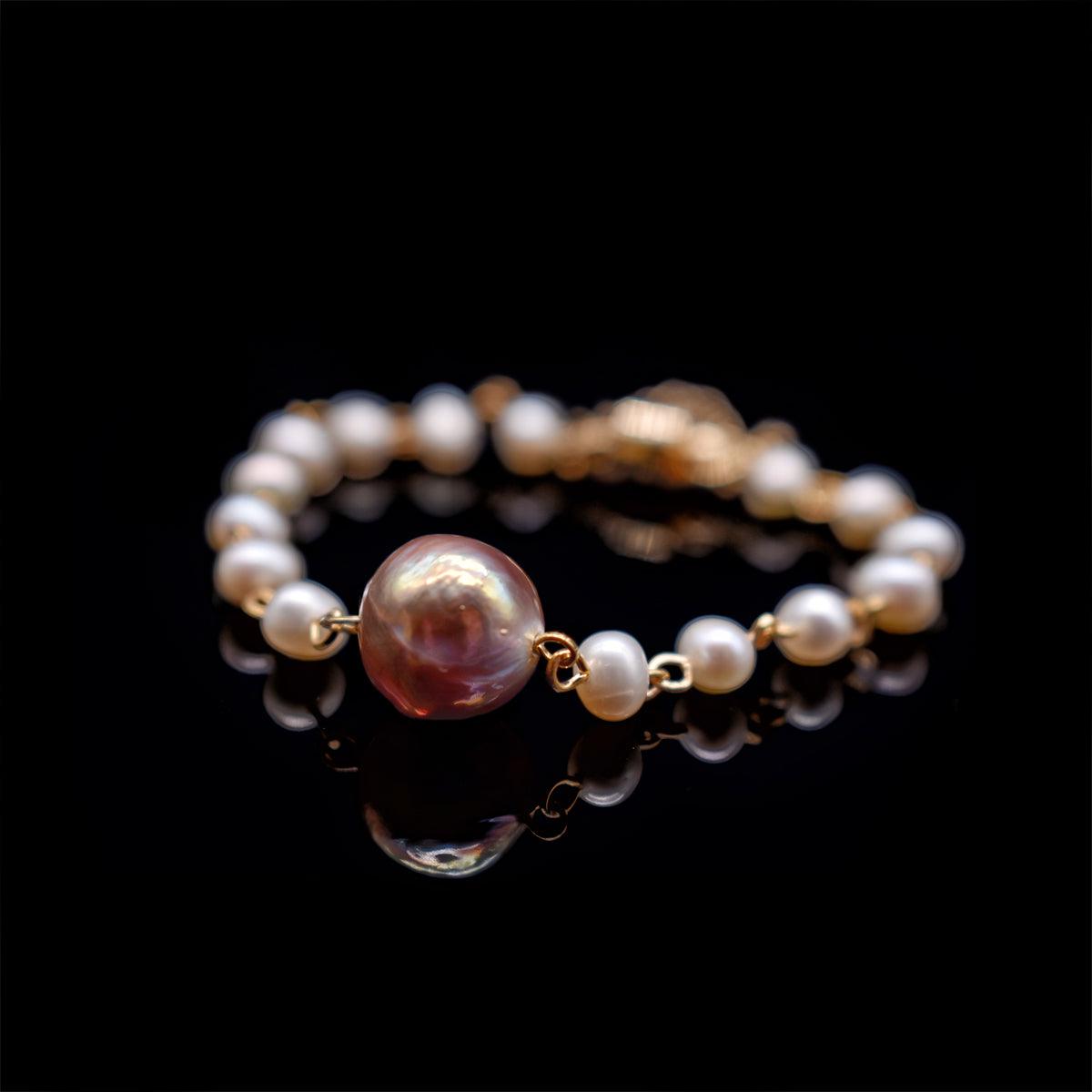 Baroque Pearl Bracelet - Laurentia - Akuna Pearls