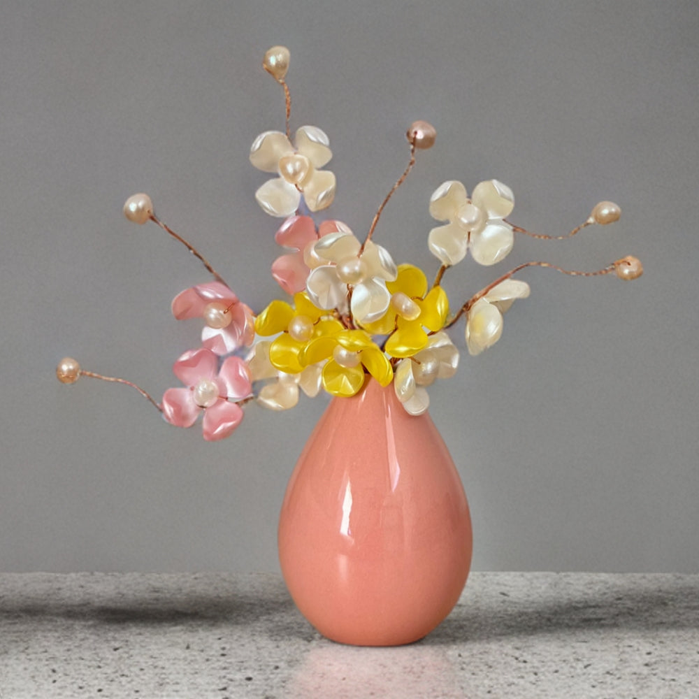 Handmade Freshwater Pearl Flowers Gift Set - Misaki Mini - Akuna Pearls