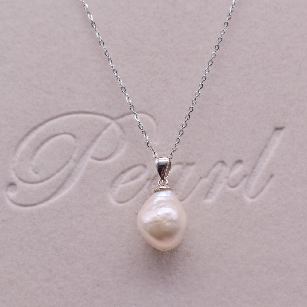 Baroque Pearl Pendant Necklace - Ego - Akuna Pearls