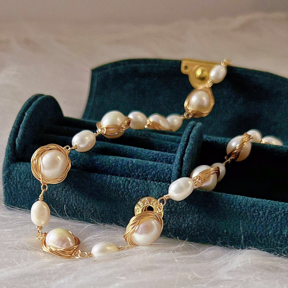 Freshwater Pearl Necklace - Viggo - Akuna Pearls