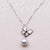 Freshwater Pearl Pendant Necklace - Annabella - Akuna Pearls