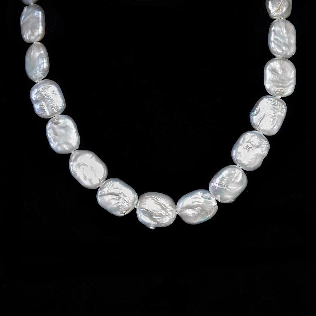 Classic Baroque Pearl Necklace - Rheie - Akuna Pearls