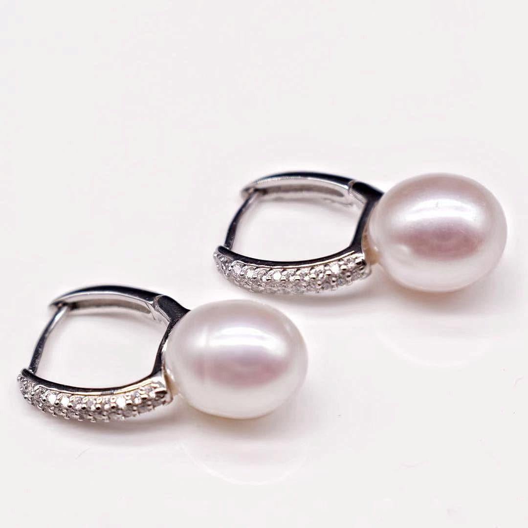 Freshwater Pearl Earrings - Bucket - Akuna Pearls