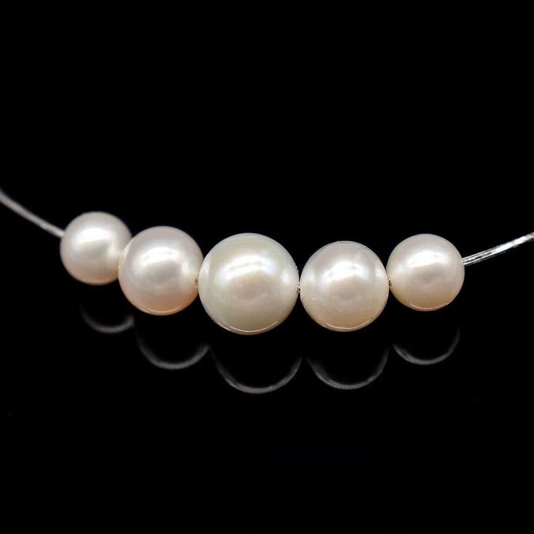 Classic Freshwater Pearl Double-Strand Necklace - Caley