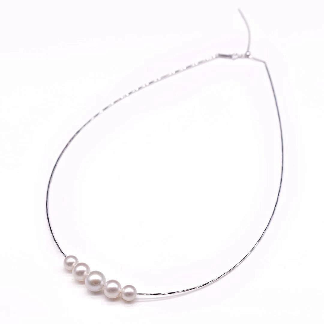 Freshwater Pearl Necklace - Amour - Akuna Pearls