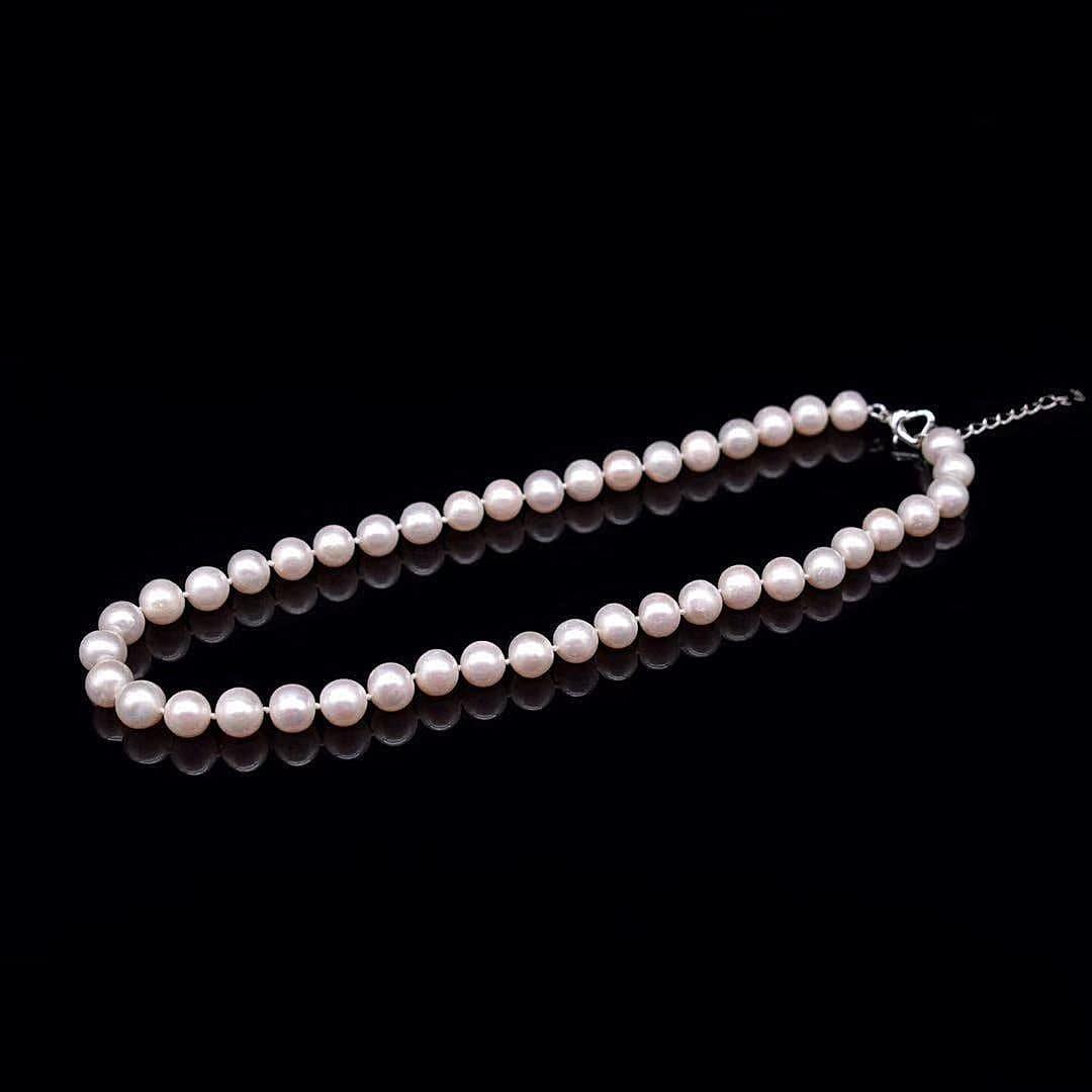 Classic Freshwater Pearl Necklace - Adelaide - Akuna Pearls