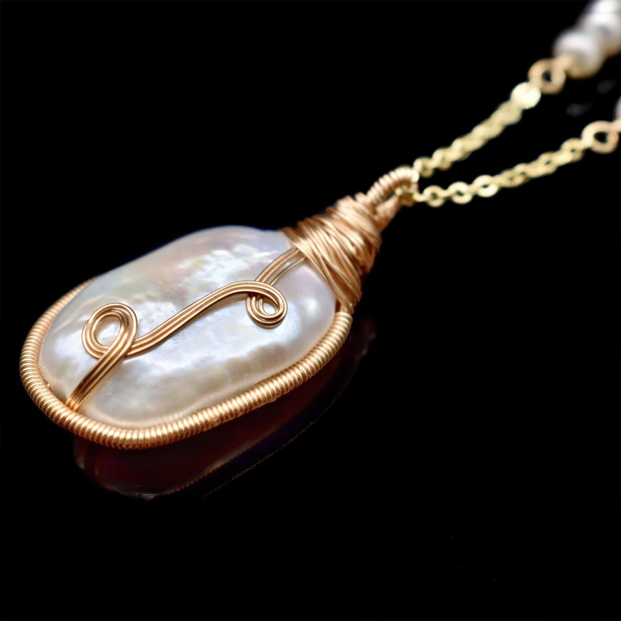 Baroque Pearl Necklace - Apollo - Akuna Pearls