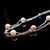 Freshwater Pearl Station Bracelet - Pansy - Akuna Pearls