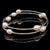 Freshwater Pearl Elastic Stretch Bracelet - Riley - Akuna Pearls