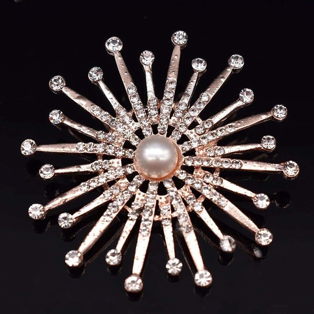 Freshwater Pearl Brooch - Sirius - Akuna Pearls