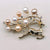 Freshwater Pearl Brooch - Deer - Akuna Pearls