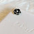 Freshwater Pearl Brooch - Black Camellia - Akuna Pearls