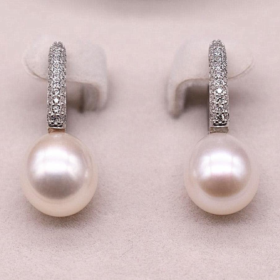 Freshwater Pearl Earrings - Bucket - Akuna Pearls