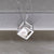 Freshwater Pearl Cage Pendant - Cube - Akuna Pearls