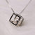 Freshwater Pearl Cage Pendant - Cube - Akuna Pearls