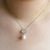 Freshwater Pearl Pendant Necklace - Cloud - Akuna Pearls