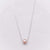 Freshwater Pearl Floating Necklace - Minimalism - Akuna Pearls