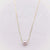 Freshwater Pearl Floating Necklace - Minimalism - Akuna Pearls