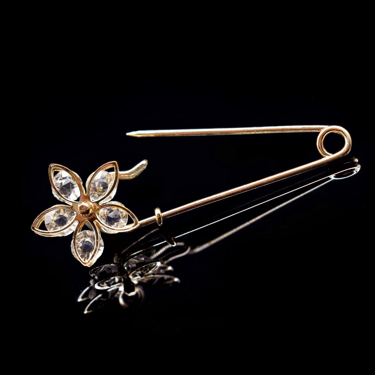 Fashion Pin - Flower - Akuna Pearls