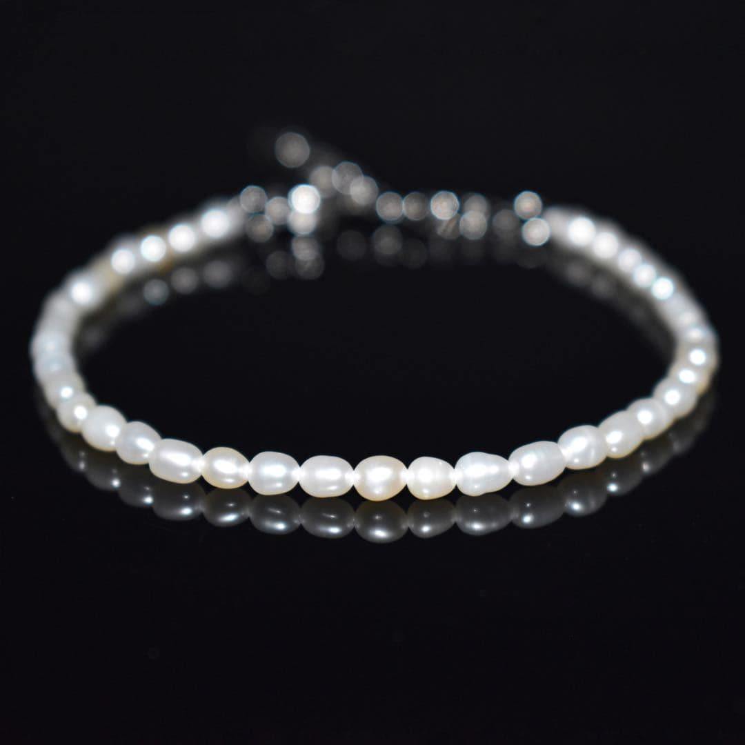 Classic Freshwater Baby Pearl Bracelet - Amelia - Akuna Pearls