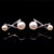 Freshwater Pearl Earrings - Balance Cross - Akuna Pearls