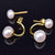 Freshwater Pearl Earrings - Dara - Akuna Pearls