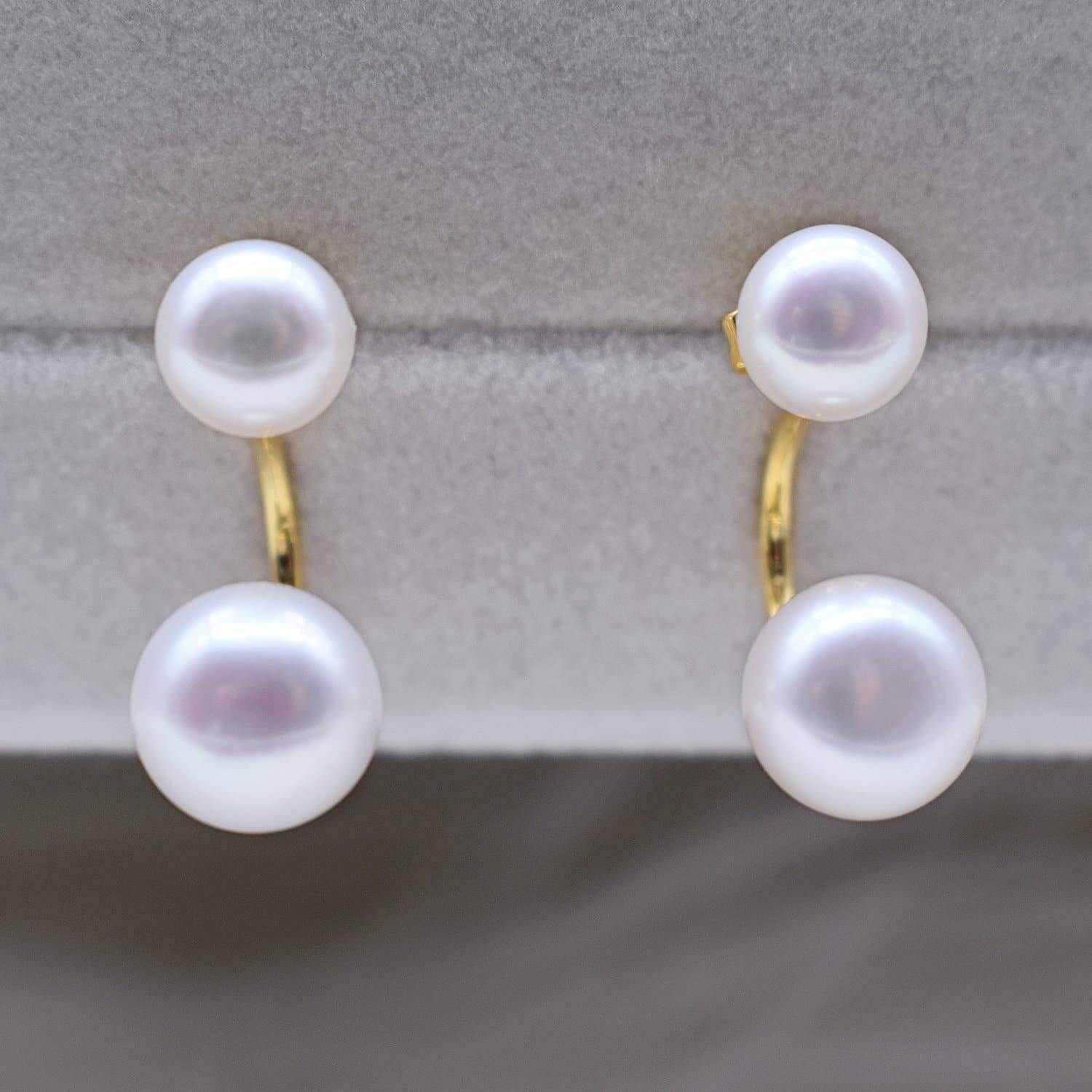 Freshwater Pearl Earrings - Dara - Akuna Pearls