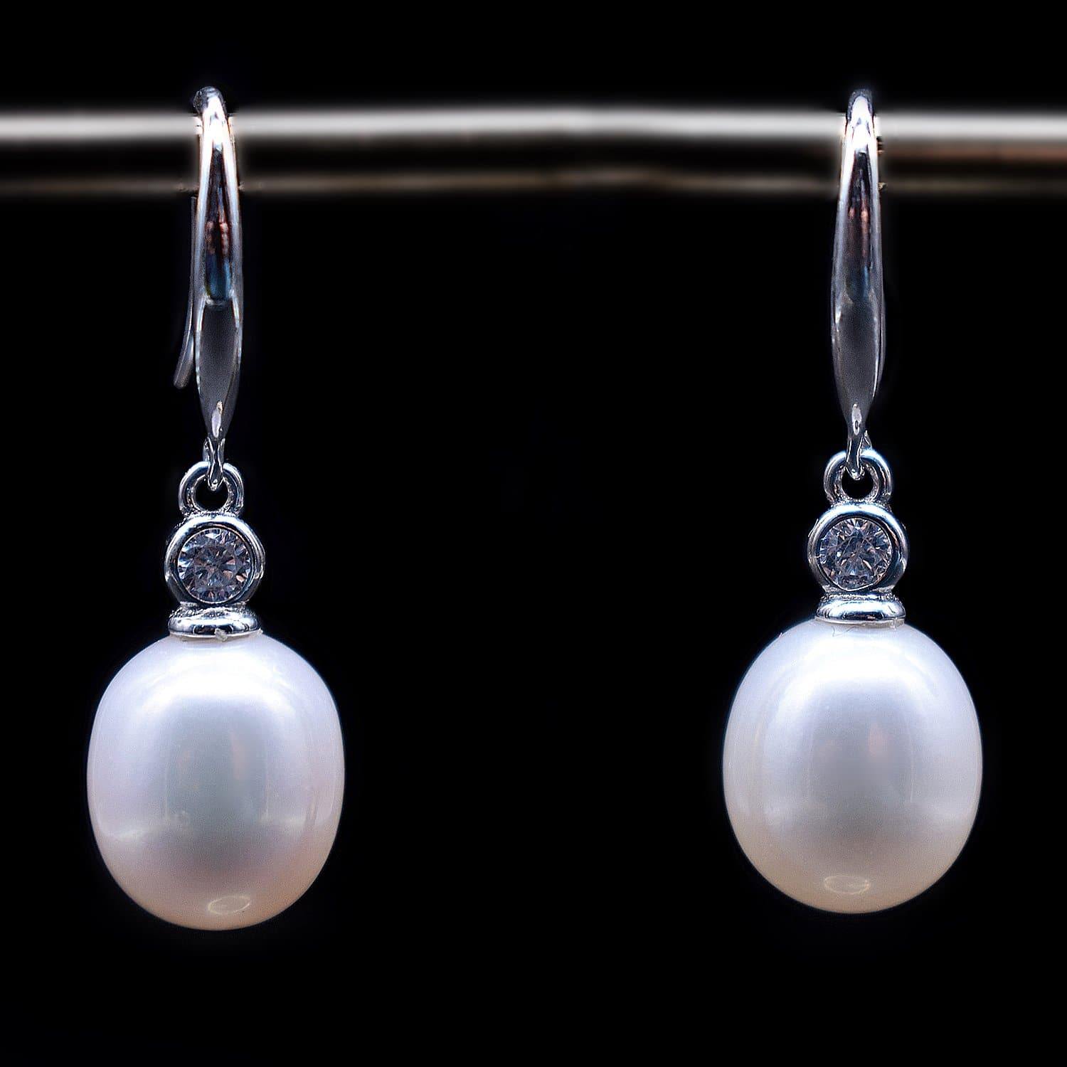 Freshwater Pearl Earrings - Tempest - Akuna Pearls