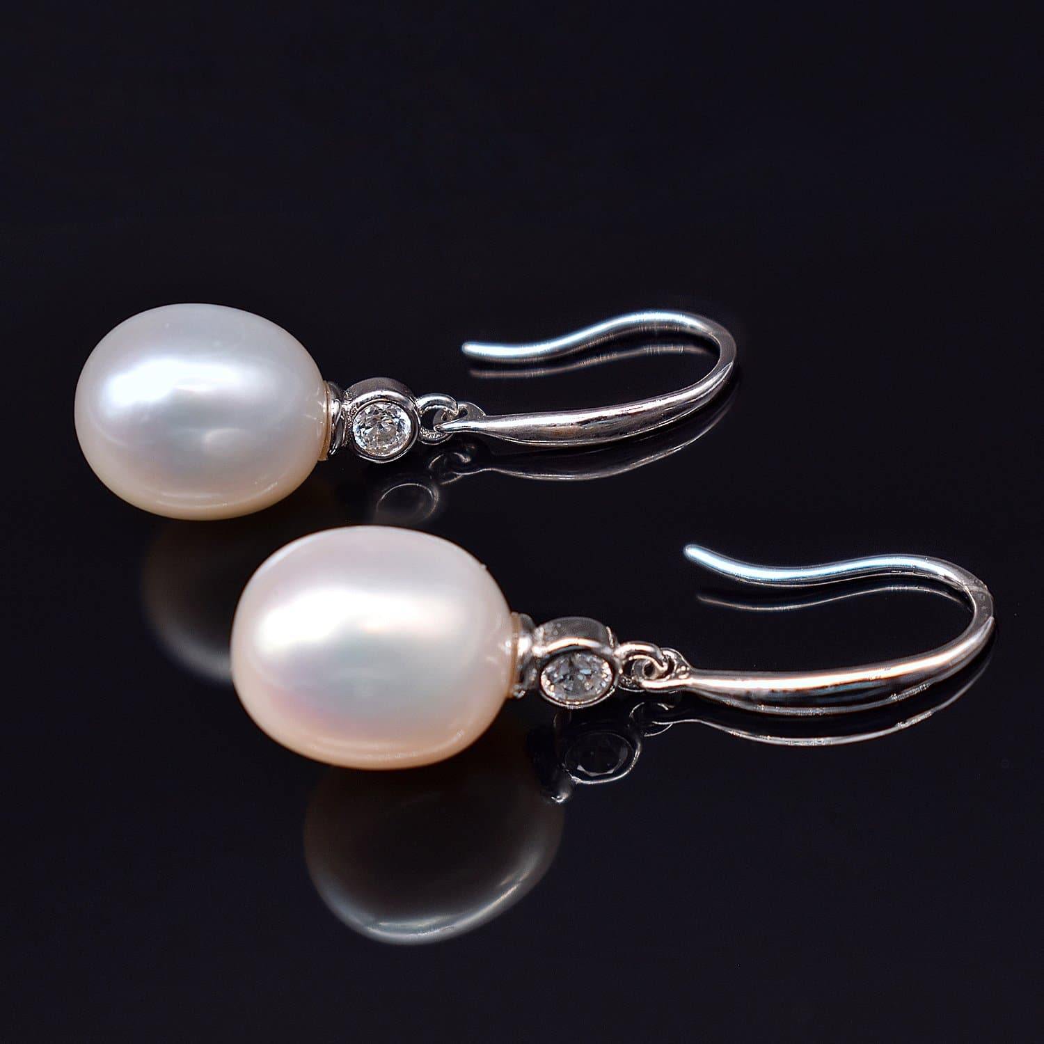 Freshwater Pearl Earrings - Tempest - Akuna Pearls