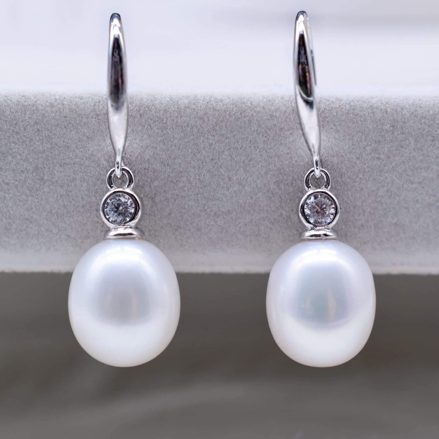 Freshwater Pearl Earrings - Tempest - Akuna Pearls