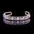 Gemstone Cuff Bangle - Sook - Akuna Pearls