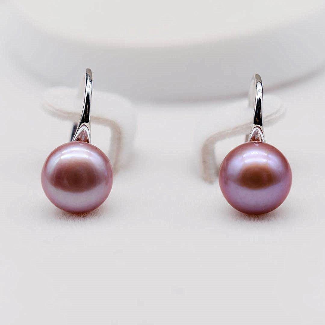 Freshwater Pearl Hook Earrings - High Heel - Akuna Pearls