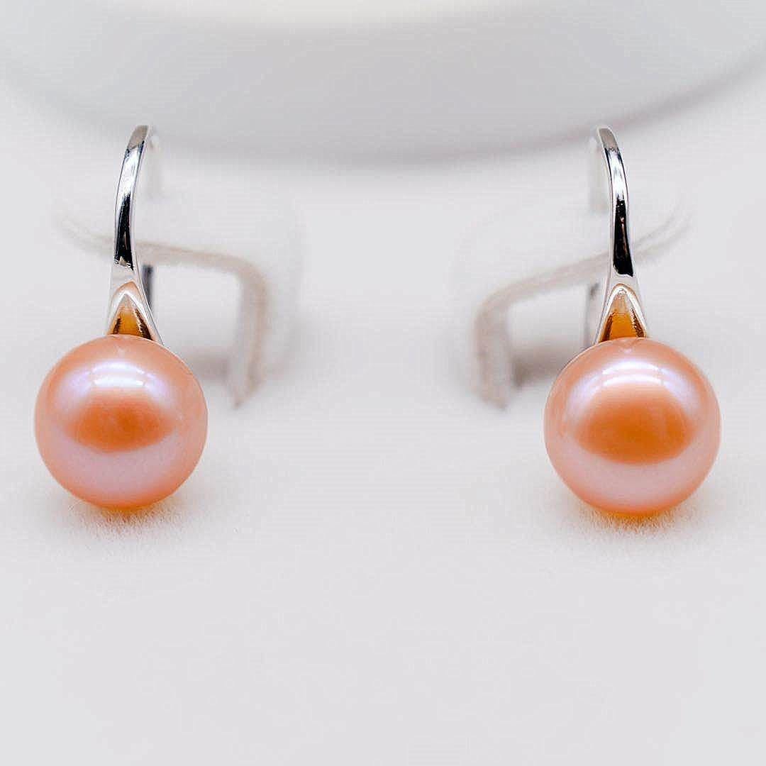 Freshwater Pearl Hook Earrings - High Heel - Akuna Pearls