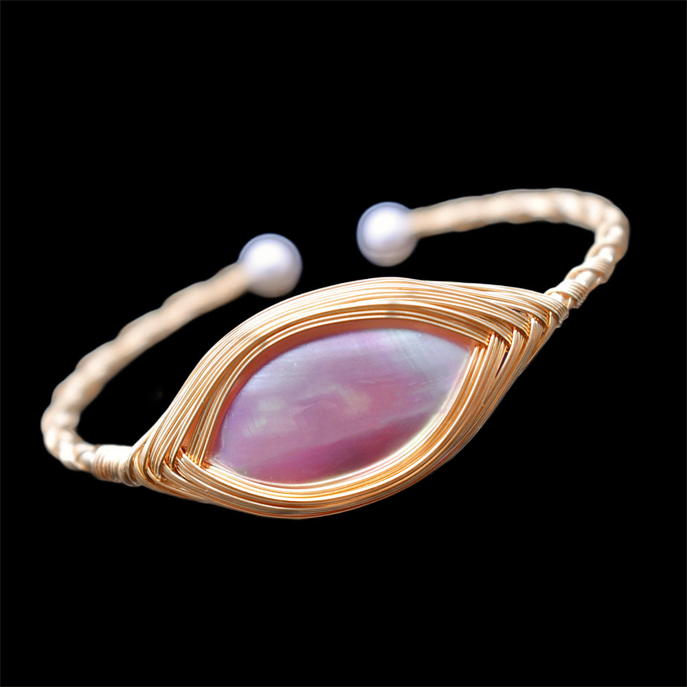 Mabe Pearl Bangle - Samantha - Akuna Pearls