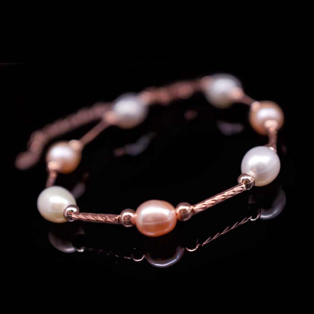 Freshwater Pearl Bracelet - Shino - Akuna Pearls