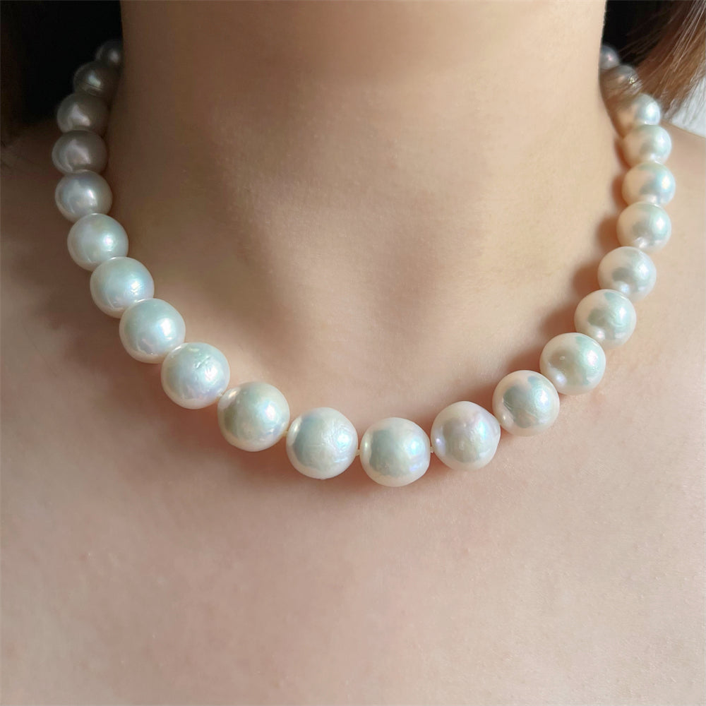 Classic Baroque Pearl Necklace - Victoria - Akuna Pearls