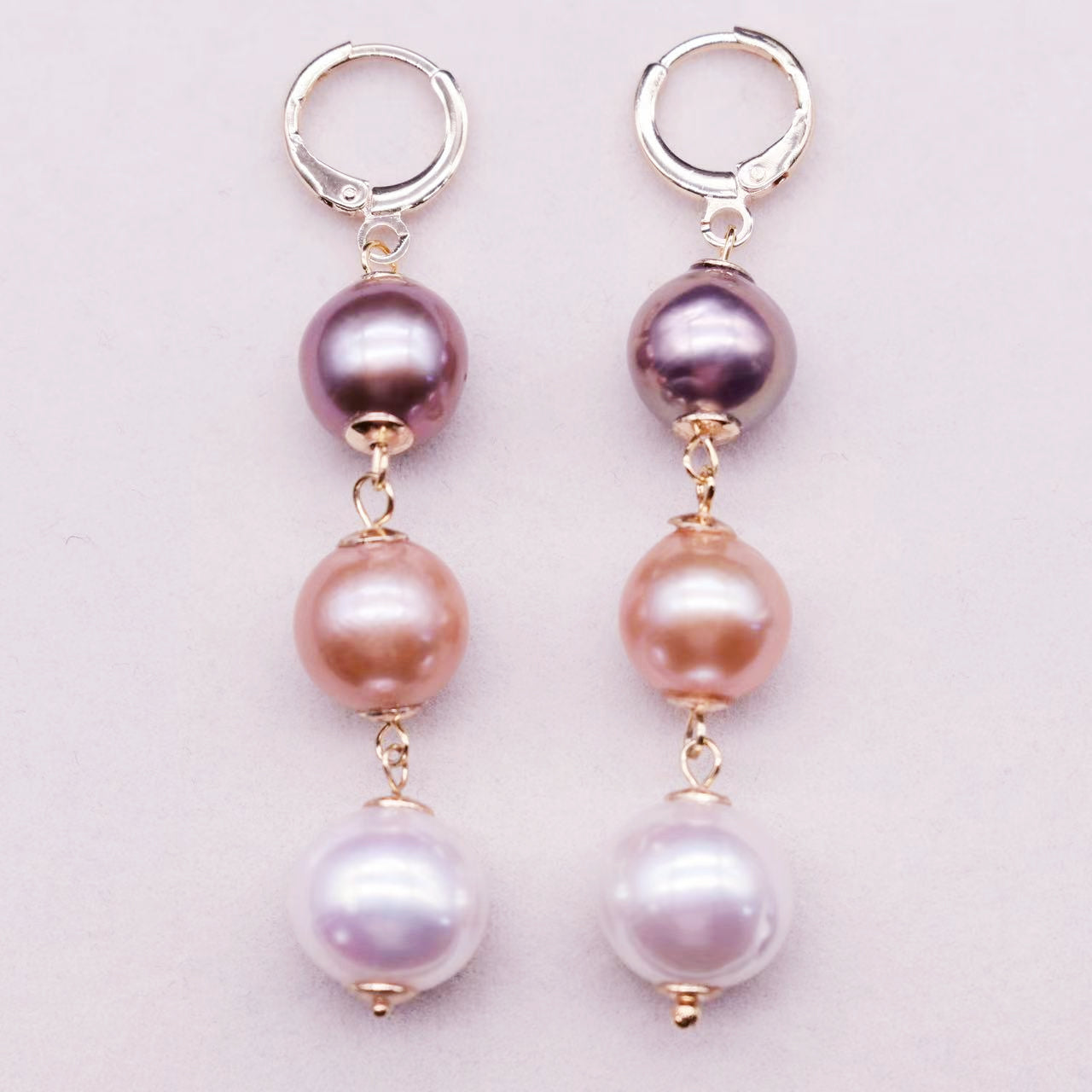 Freshwater Pearl Earrings - Leona - Akuna Pearls