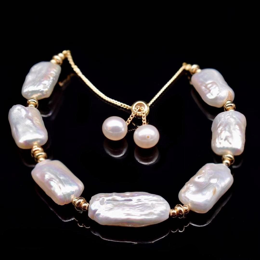 Baroque Pearl Bracelet - Zoe - Akuna Pearls