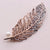 Freshwater Pearl Brooch - Feather - Akuna Pearls